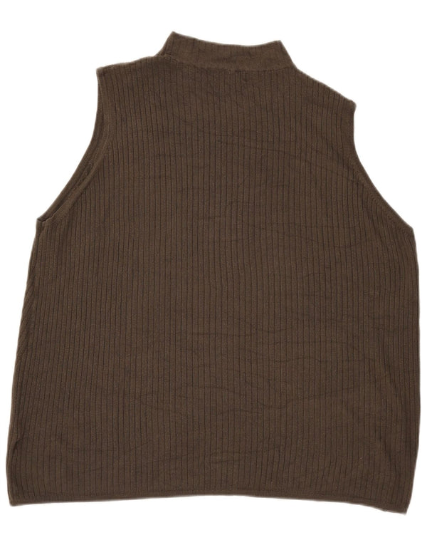 Marks & Spencer Γυναικείο Vest Tank Top UK 18 XL Khaki