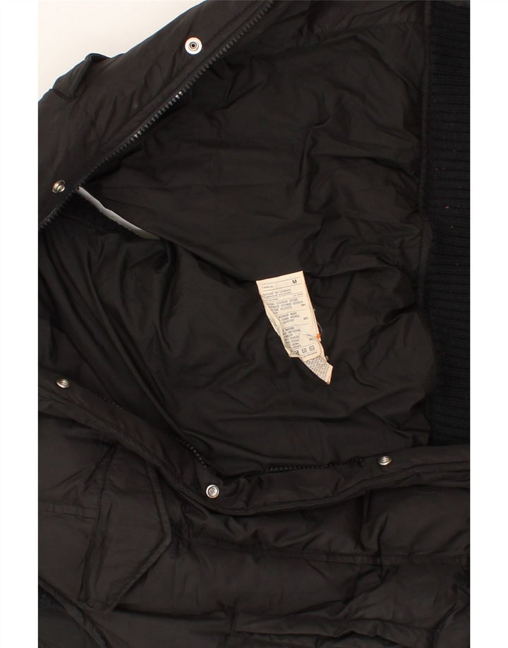 SISLEY Womens Padded Gilet UK 14 Medium Black Polyester Vintage Sisley and Second-Hand Sisley from Messina Hembry 