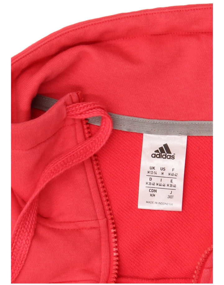 Adidas Γυναικεία φόρμα Climalite Top Jacket UK 12/14 Medium Pink