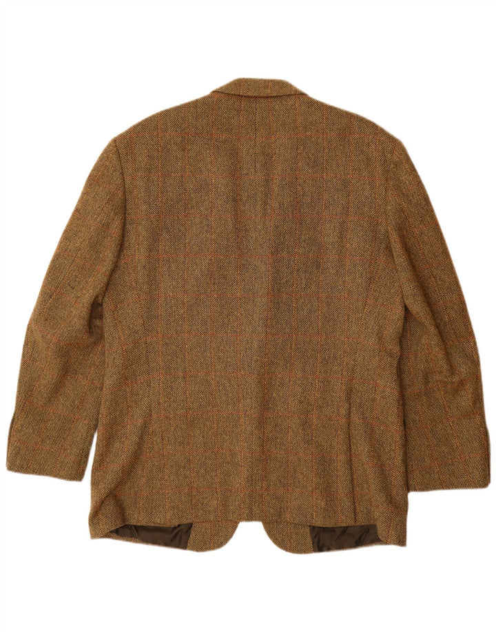 HUGO BOSS Ανδρικό σακάκι μπλέιζερ με 2 κουμπιά EU 56 3XL καφέ καινούργιο μαλλί