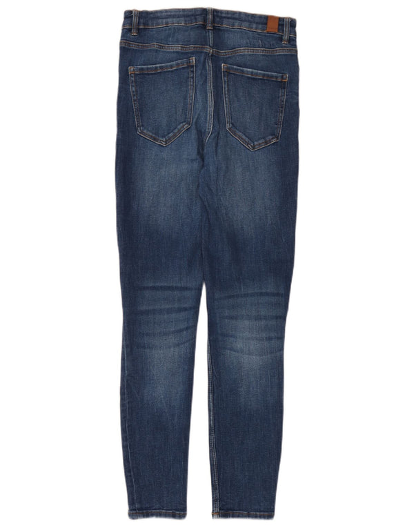 Zara Womens Distressed Skinny Jeans EU 36 XS W26 L28 Blue