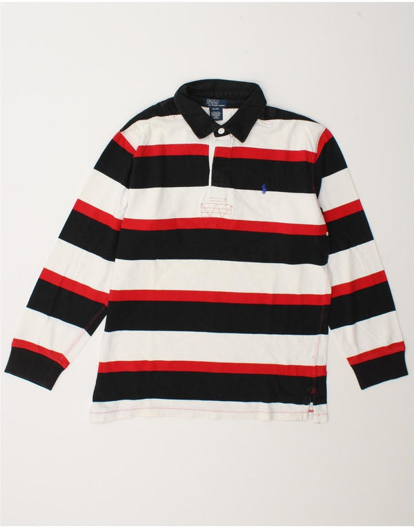 Polo Ralph Lauren για αγόρια μπλουζάκι πόλο 15-16 ετών XL πολύχρωμο ριγέ