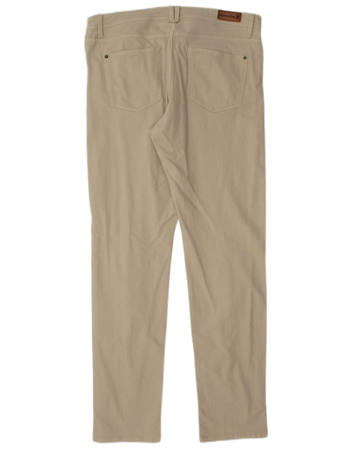 Massimo Dutti Ανδρικό Slim Casual Παντελόνι EU 44 Large W34 L34 Beige