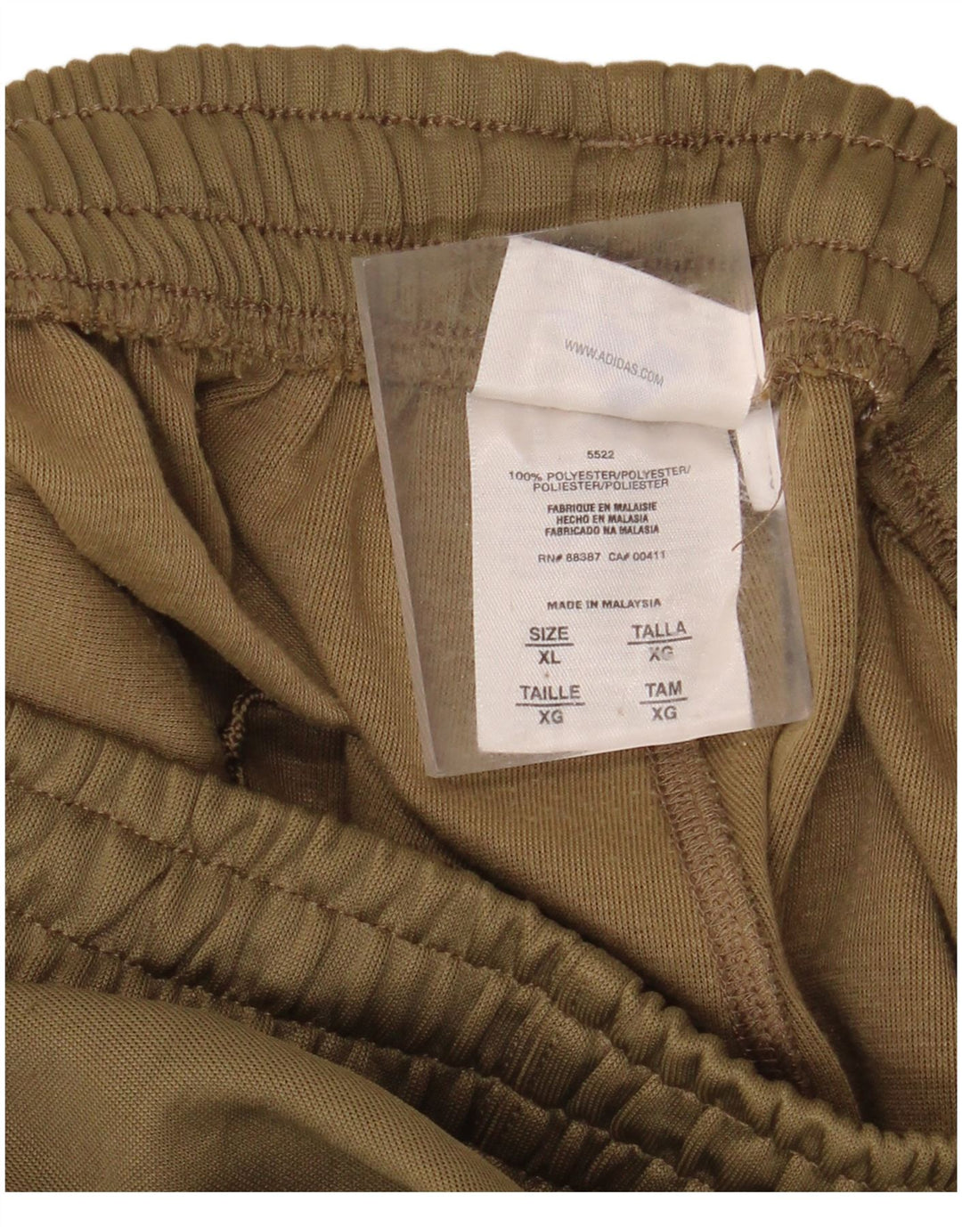 Ανδρική φόρμα ADIDAS Παντελόνι XL Khaki Polyester