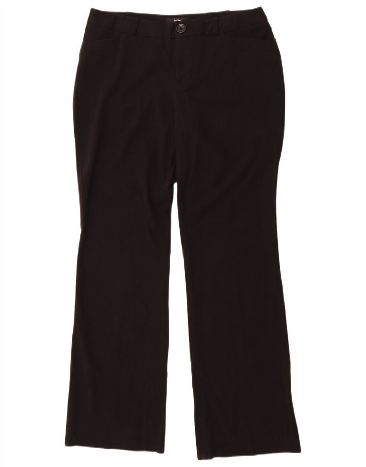 Mossimo Γυναικείο Bootcut Casual Παντελόνι US 10 Large W34 L32 Μαύρο πολυεστέρα