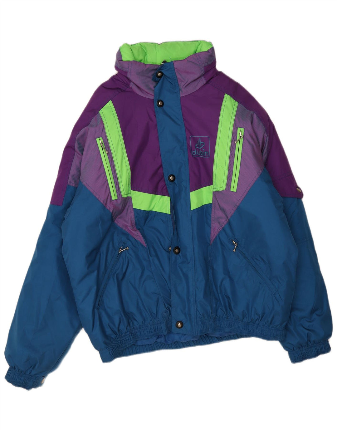 Ανδρικό μπουφάν Dubin Ski US 42 XL Blue Colorblock Polyester