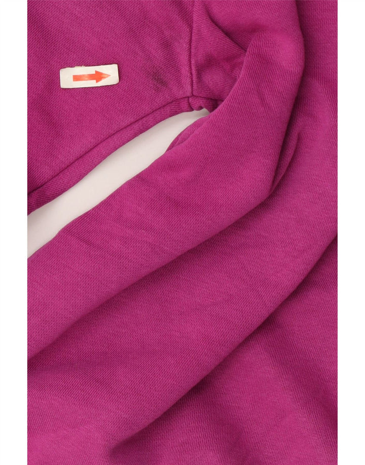Γυναικείο φούτερ μεγάλου μεγέθους Nike Jumper UK 10 Μικρό ροζ βαμβακερό