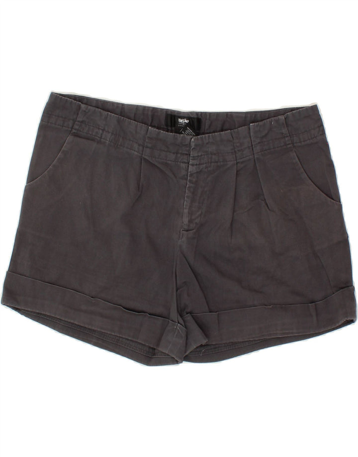 MOSSIMO Womens Stretch Casual Shorts US 12 Large W36 Grey Cotton Vintage Mossimo and Second-Hand Mossimo from Messina Hembry 