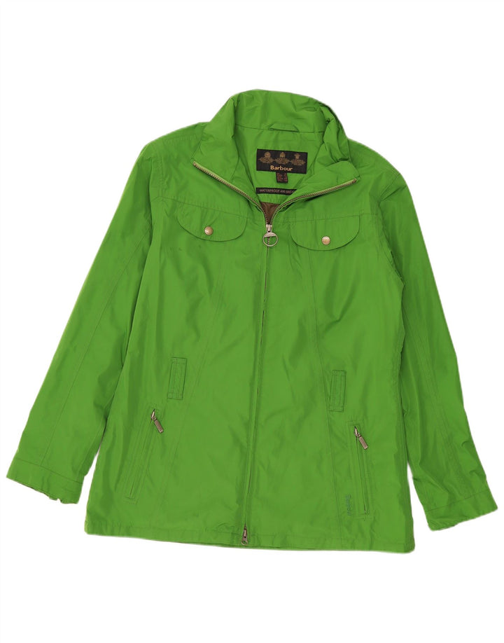 Barbour Γυναικείο μπουφάν βροχής UK 16 Large Green Polyester