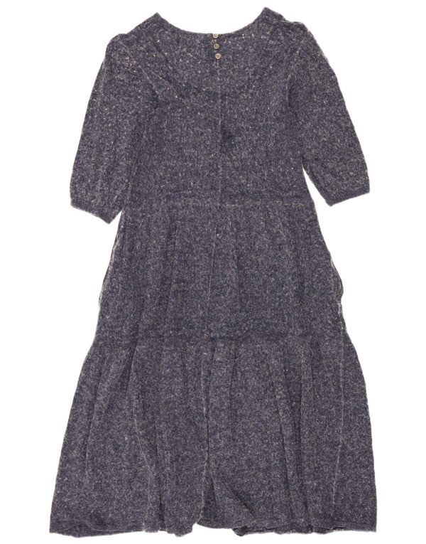 White Stuff Γυναικείο φόρεμα με μανίκια 3/4 UK 10 Small Navy Blue Flecked