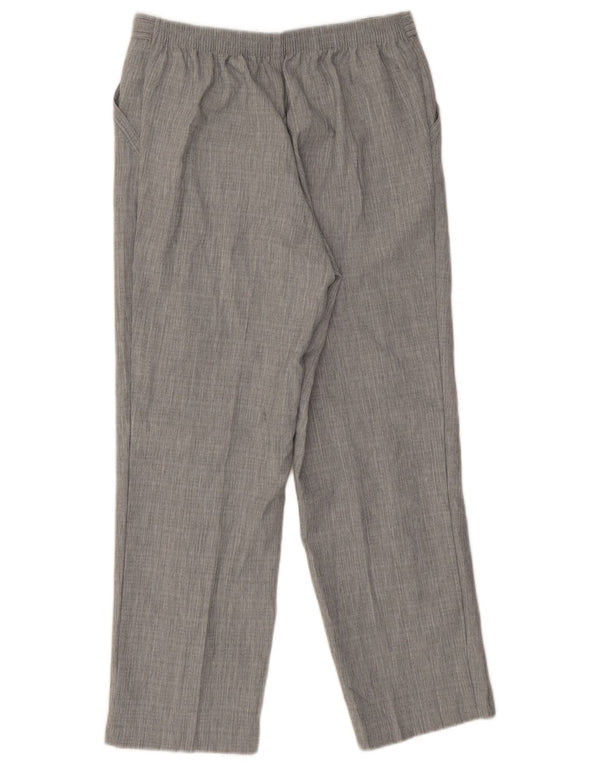 Marks & Spencer Γυναικείο κοντό casual παντελόνι UK 12 Medium W30 L27 Grey
