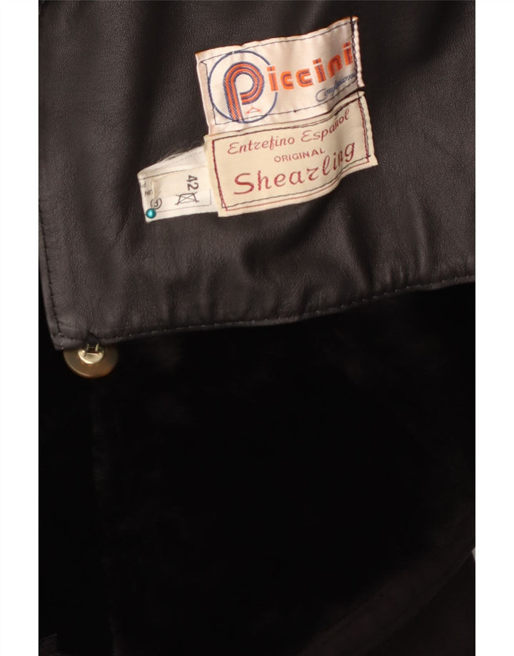 Γυναικείο παλτό Piccini Loose Fit Shearling IT 42 Medium Black Shearling