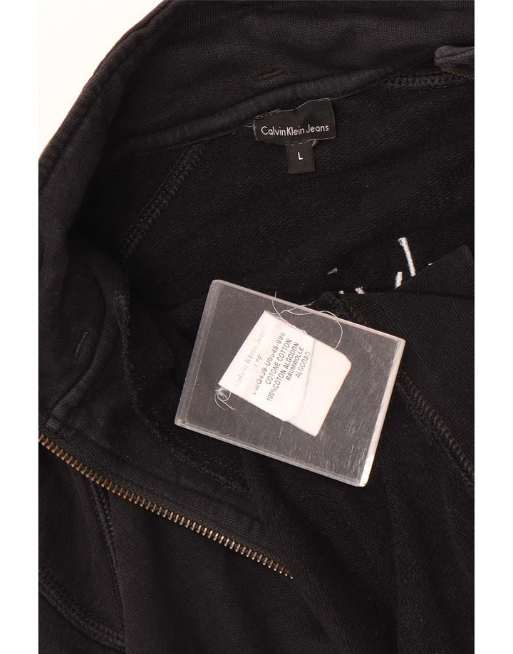 Calvin Klein Jeans Ανδρική φόρμα γραφική φόρμα Top Jacket Large Black