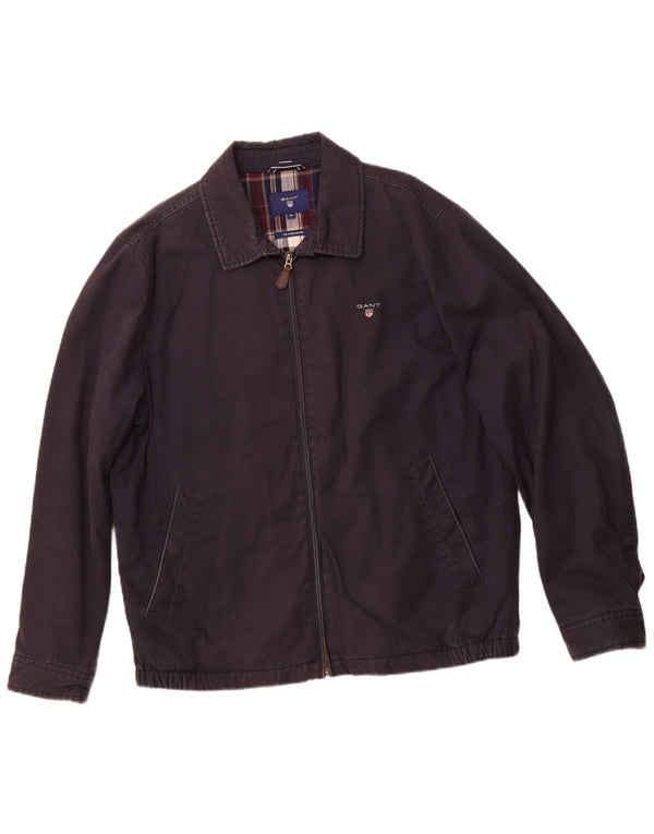 Ανδρικά GANT The Windcheater Windbreaker Jacket UK 42 XL Navy Blue Cotton