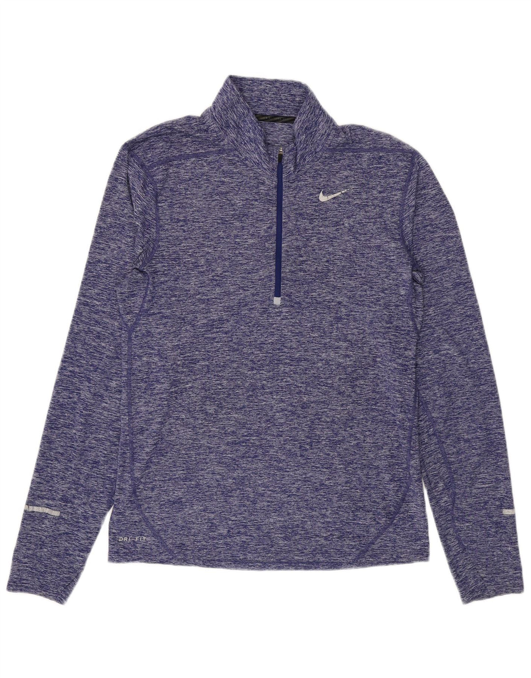 Ανδρική φόρμα Nike με φερμουάρ πουλόβερ με φερμουάρ Dri Fit Small Purple Flecked