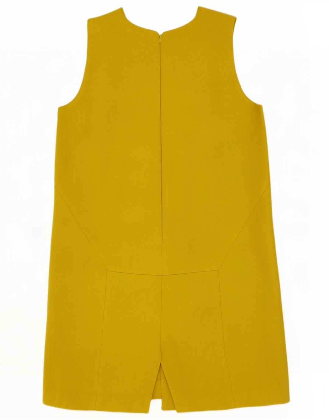 Cos Γυναικείο Αμάνικο Φόρεμα Shift IT 42 Medium Yellow