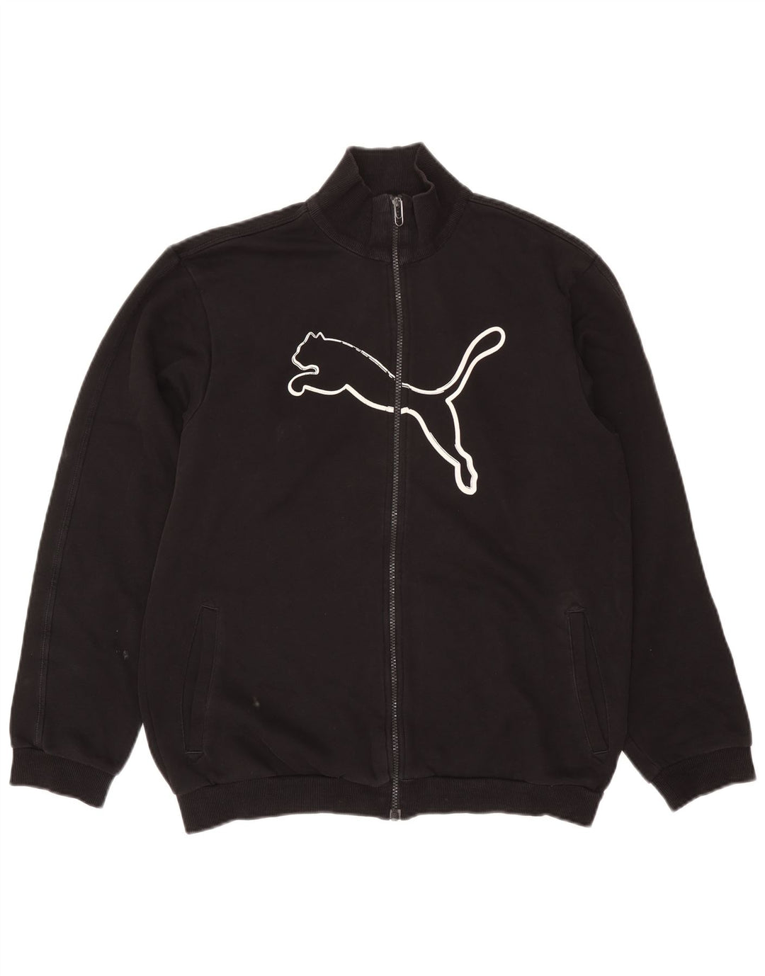 Puma Boys Graphic αθλητική φόρμα Top Jacket 15-16 Years Μαύρο