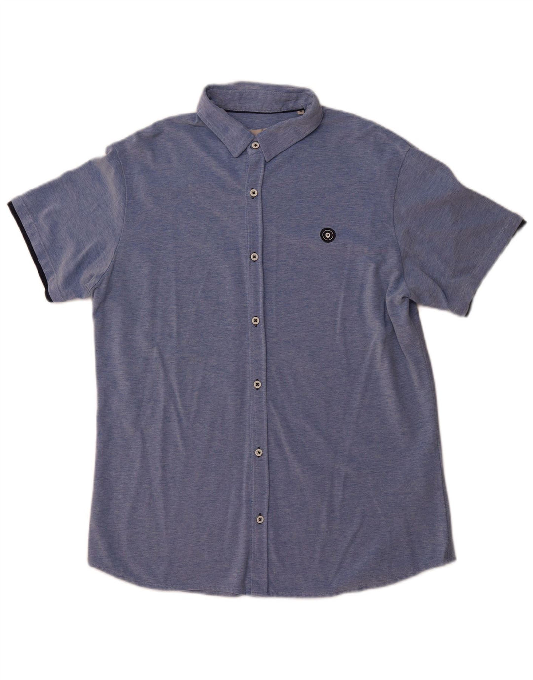 JACK & JONES Ανδρικό πουκάμισο Slim Fit XL Μπλε βαμβακερό