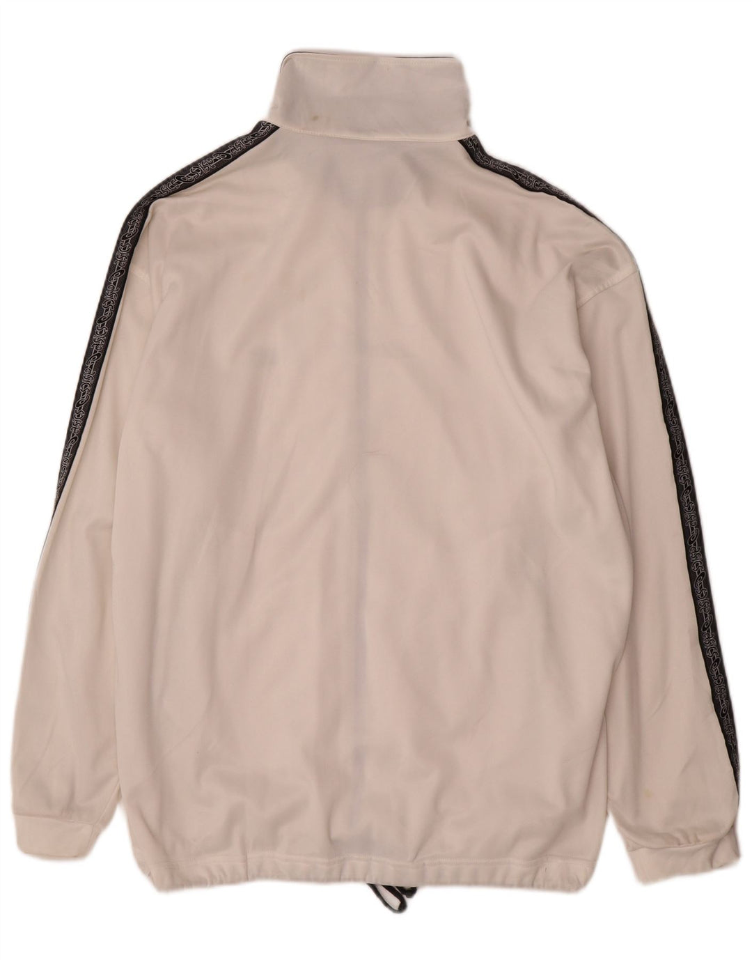 Ανδρική φόρμα Asics Top Jacket Large White Colourblock Polyester