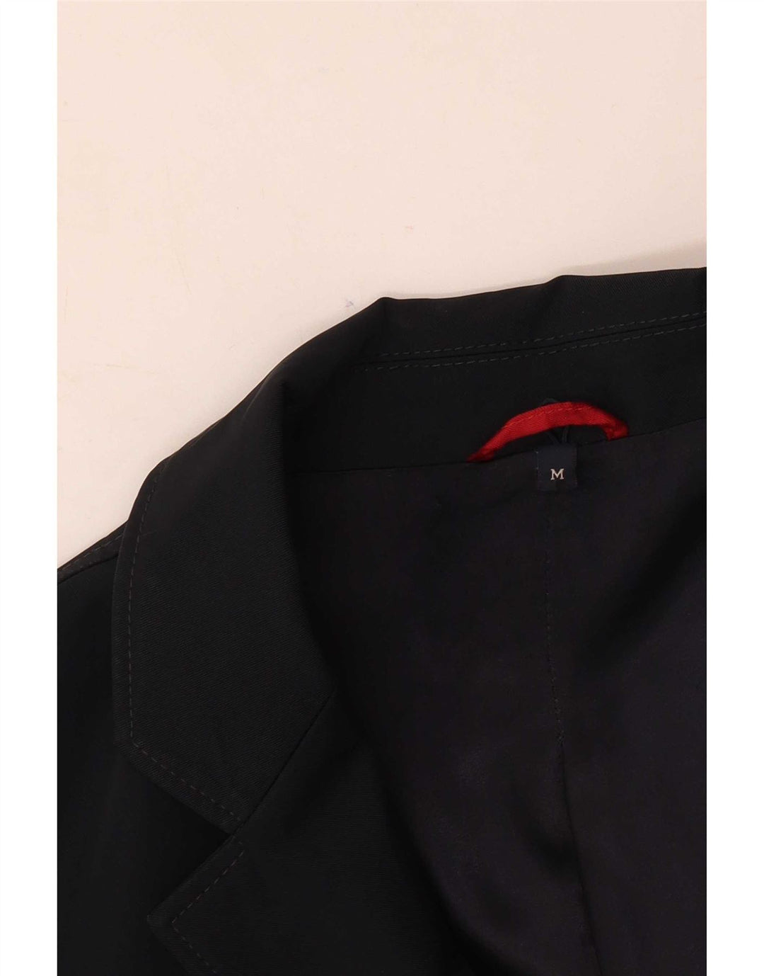 Ανδρικό πανωφόρι Fay UK 38 Medium Navy Blue Polyester Classic