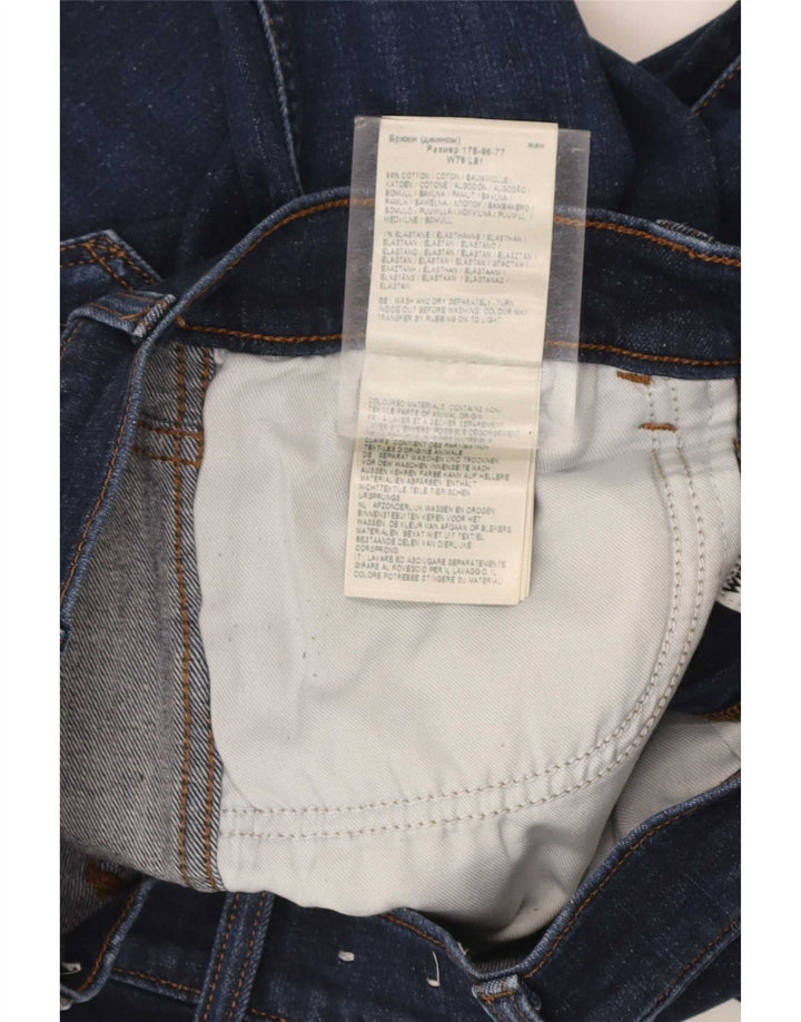 Ανδρικό Slim Jeans Wrangler W31 L32 Navy Blue Cotton