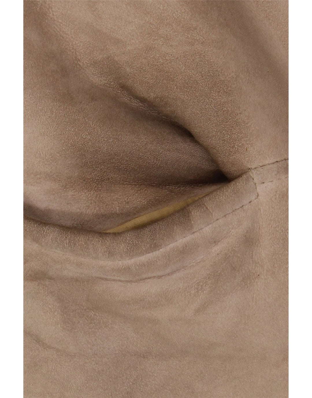 Vintage Γυναικείο Παλτό Shearling IT 46 Large Beige Leather