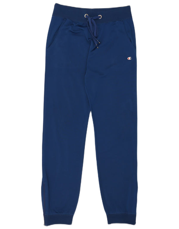 Champion γυναικεία αθλητική φόρμα παντελόνι Joggers UK 10 Small Navy Blue Polyester