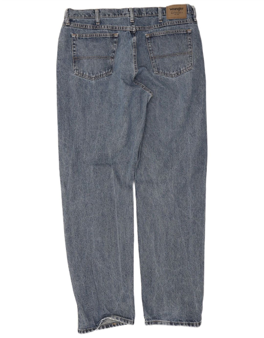 Ανδρικό τζιν Wrangler ίσιο W38 L34 Μπλε βαμβακερό