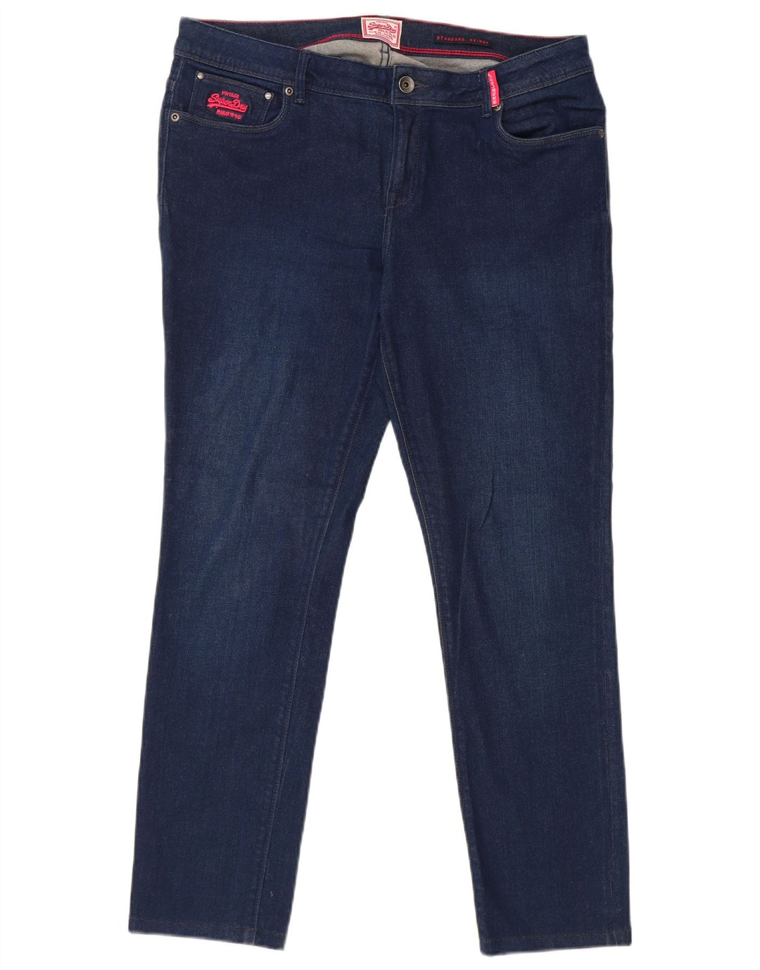 Γυναικείο Skinny Jeans SUPERDRY Standard Fit W32 L28 Μπλε βαμβακερό