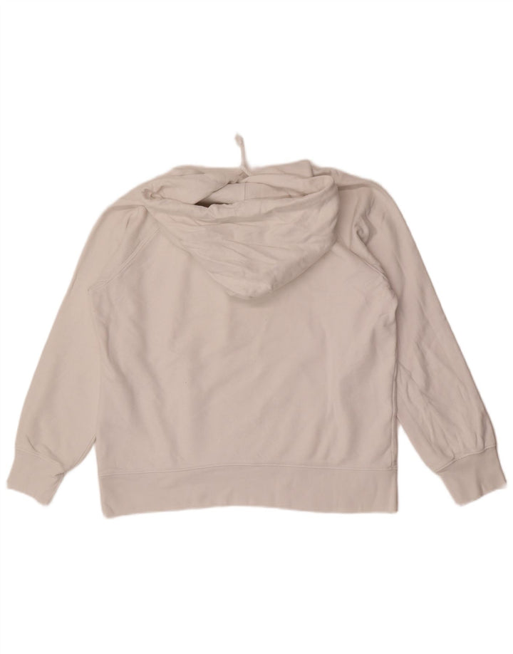 Γυναικείο Levi's Graphic Hoodie Jumper UK 14 Μεσαίο λευκό βαμβακερό