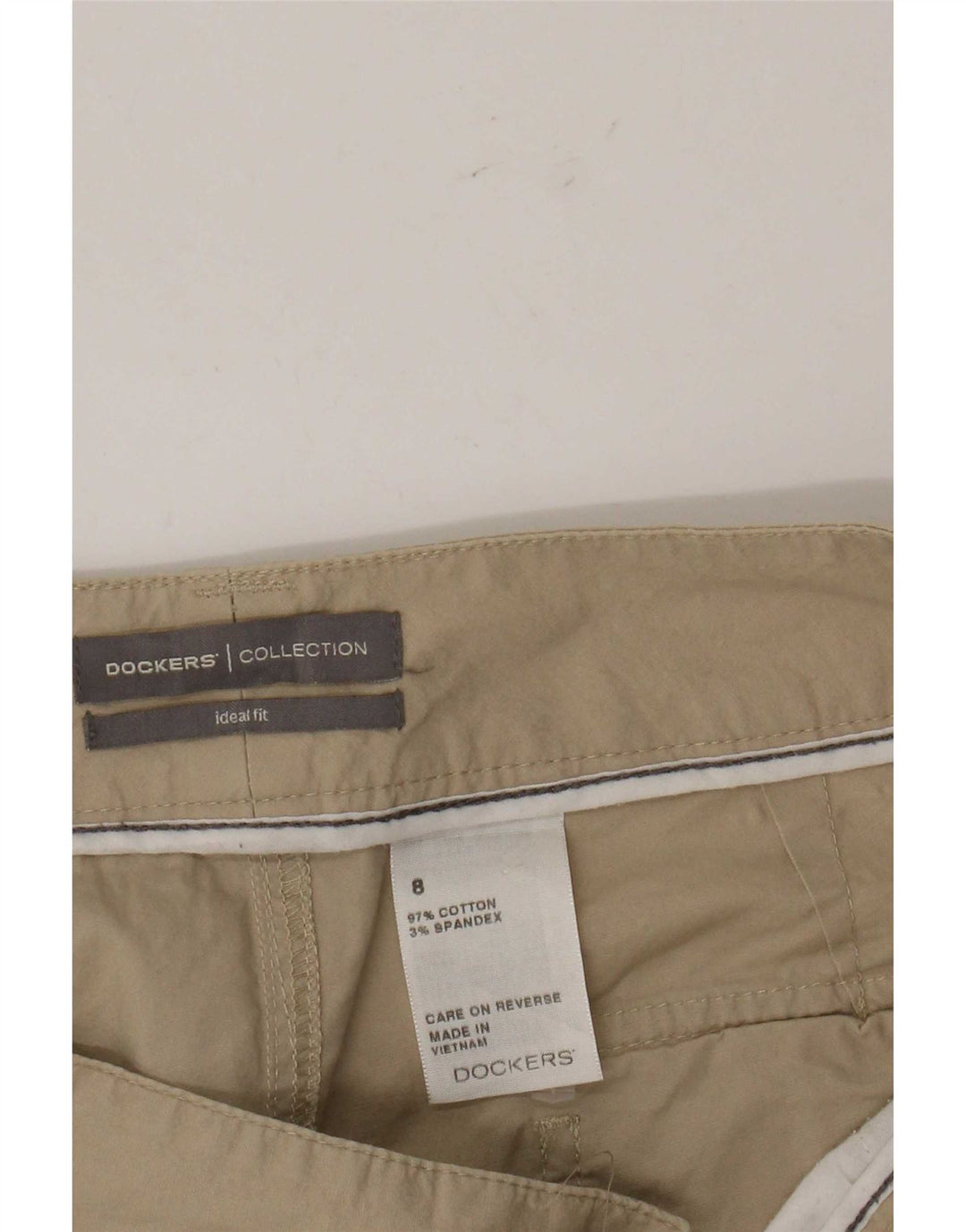 Dockers Γυναικείο Σορτς Chino US 8 Medium W30 Μπεζ βαμβακερό