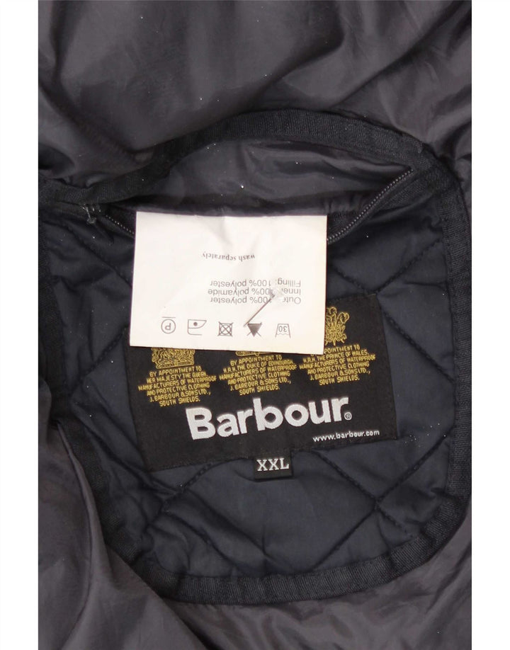 Ανδρικό καπιτονέ μπουφάν Barbour UK 44 2XL Navy Blue Polyester