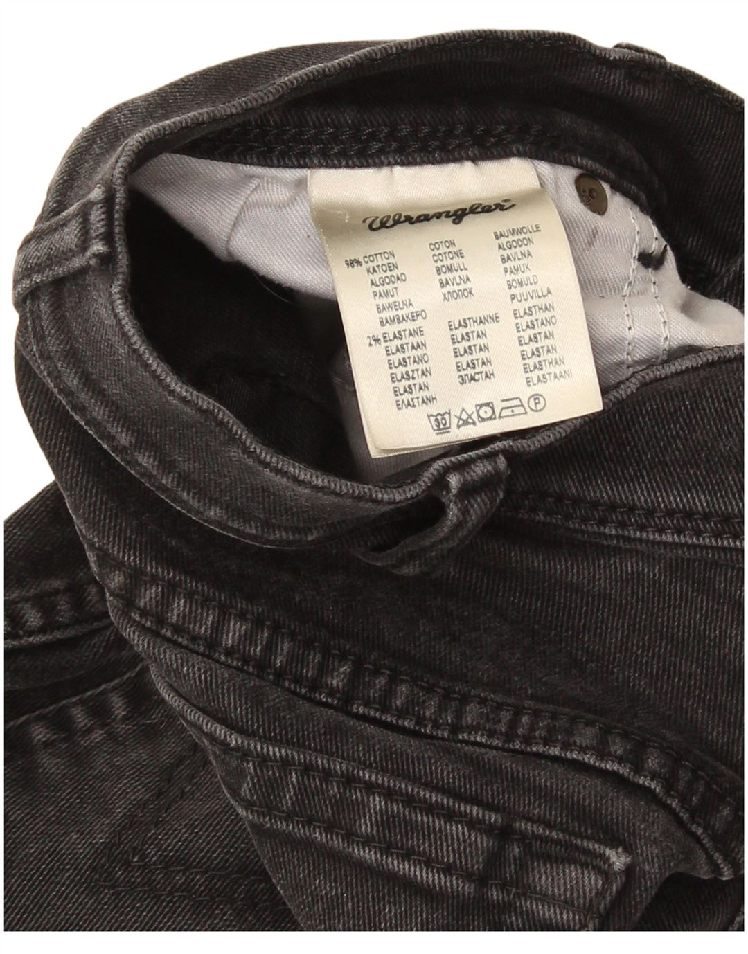 Ανδρικό τζιν ίσιο Wrangler Regular Fit W34 L32 Γκρι βαμβακερό