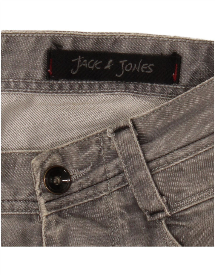Jack & Jones Ανδρικό τζιν ίσιο W33 L29 Γκρι