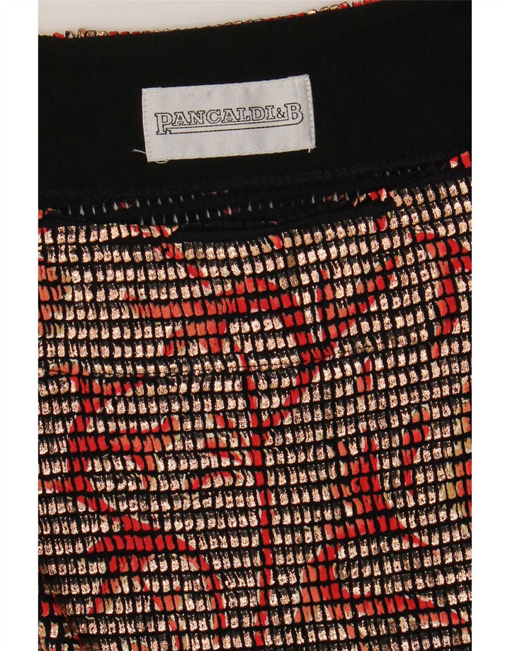Pancaldi & B Γυναικεία Αμάνικη Μπλούζα Τοπ UK 12 Medium Red Floral