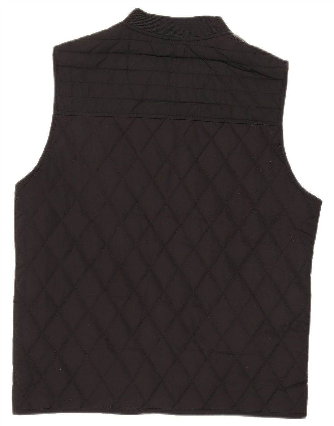 Zara Ανδρικό καπιτονέ Gilet UK 38 Medium Black Polyester