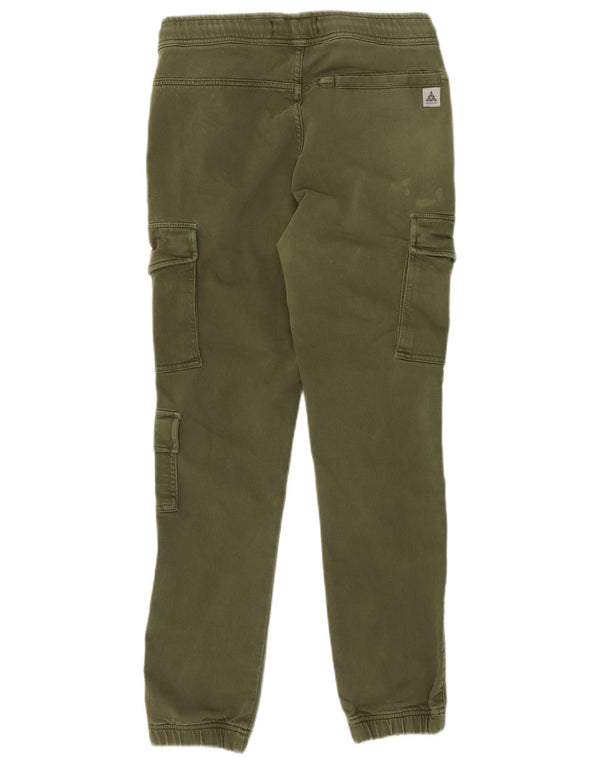 Zara Ανδρικό παντελόνι Joggers Cargo Small W30 L26 Khaki Cotton