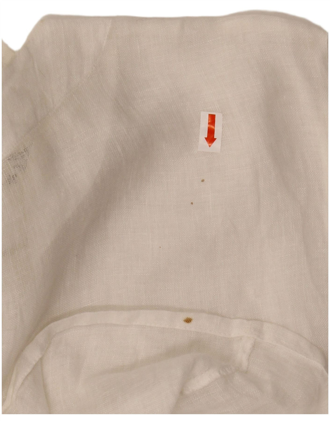 Γυναικείο κοντομάνικο πουκάμισο VINTAGE Μπλούζα IT 48 XL Λευκό