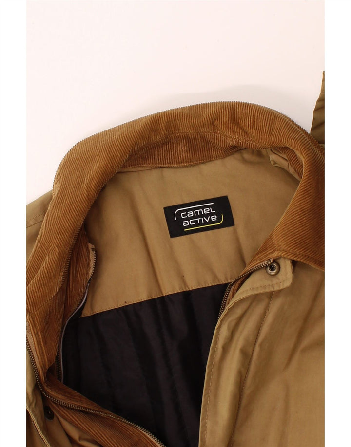 CAMEL ACTIVE Mens Bomber Jacket UK 42 XL Beige Vintage Camel Active and Second-Hand Camel Active from Messina Hembry 