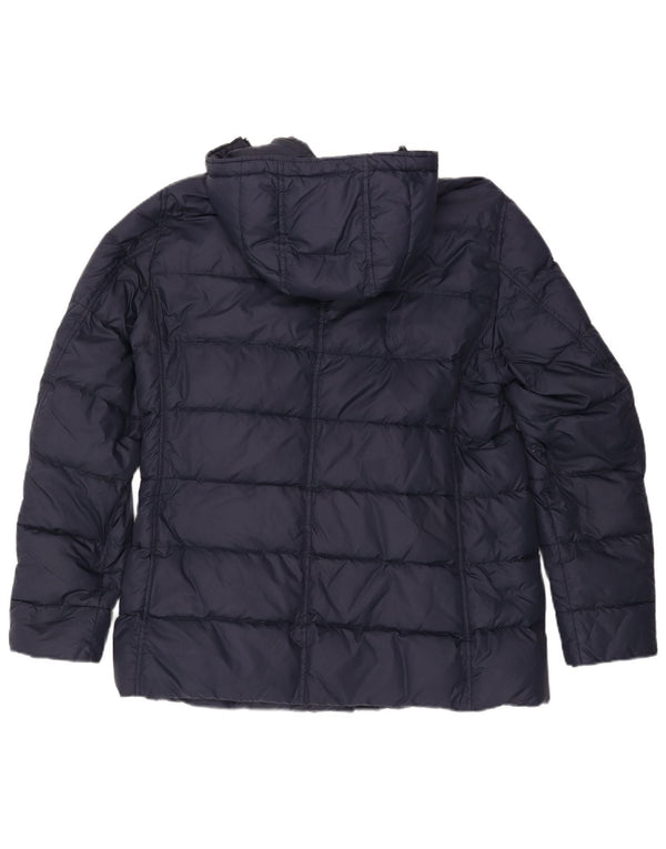 Herno Ανδρικό μπουφάν με κουκούλα UK 38 Medium Navy Blue