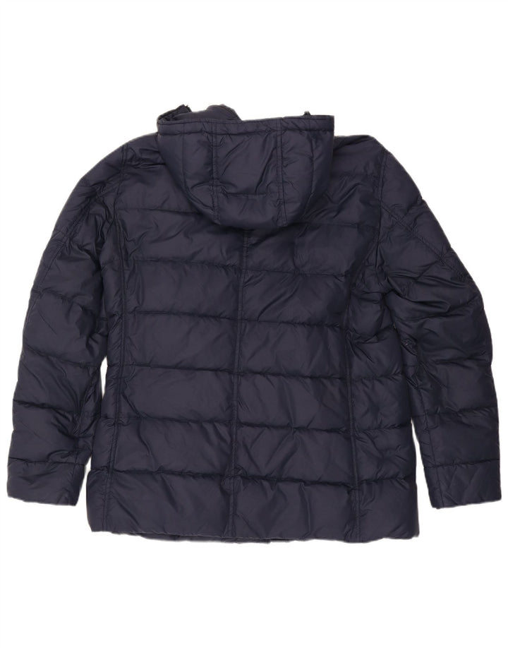 Herno Ανδρικό μπουφάν με κουκούλα UK 38 Medium Navy Blue