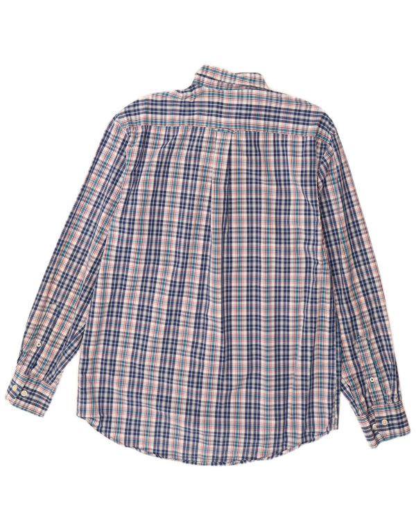 Ανδρικό πουκάμισο Izod Small Blue Gingham Cotton