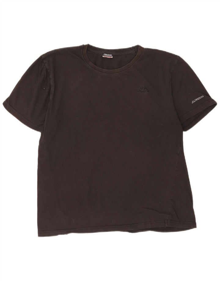 Ανδρικό T-Shirt Kappa Top XL Μαύρο