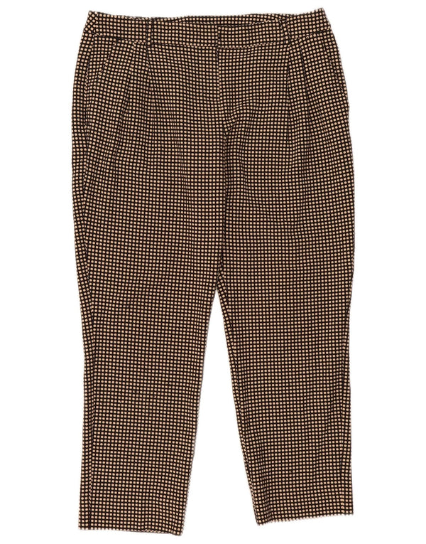 Max & Co. Γυναικείο παντελόνι Chino UK 16 Large W38 L28 Καφέ Πουά