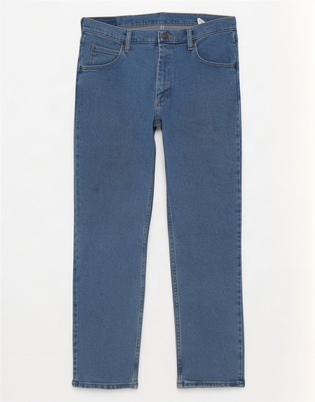 Ανδρικό τζιν Wrangler ίσιο W34 L30 Μπλε βαμβακερό
