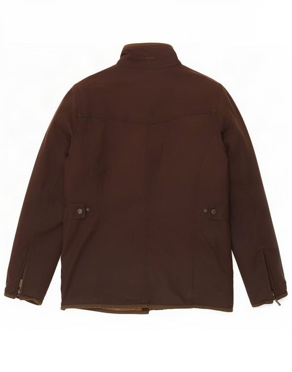 Barbour Γυναικείο κερωμένο βαμβακερό μπουφάν UK 10 Small Brown