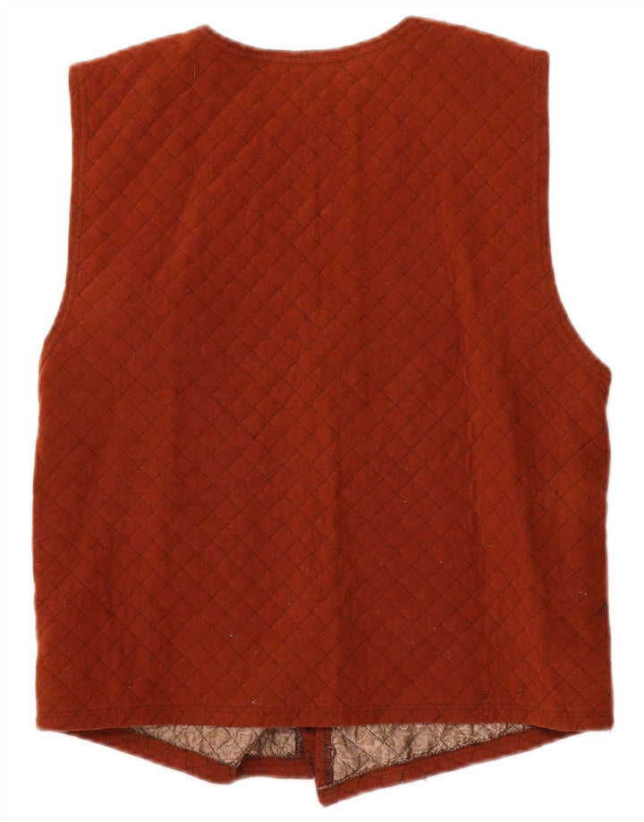 Vintage Ανδρικό Γιλέκο Μικρό Καφέ