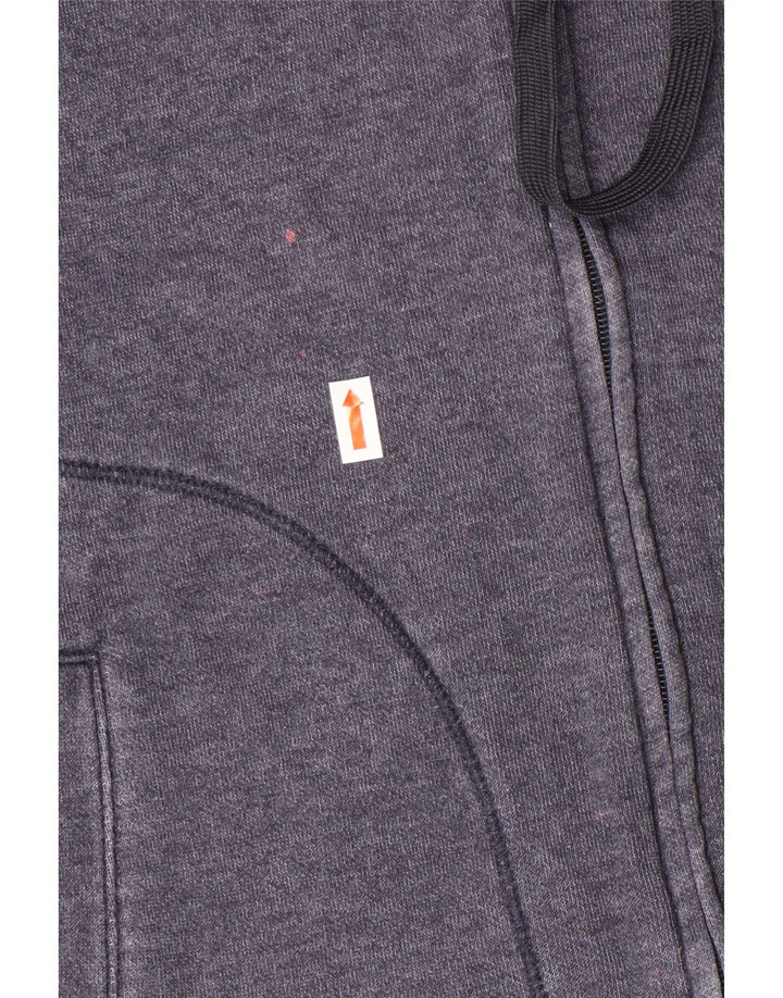 CHAMPION Womens Tracksuit Top Jacket UK 10 Small Navy Blue Cotton