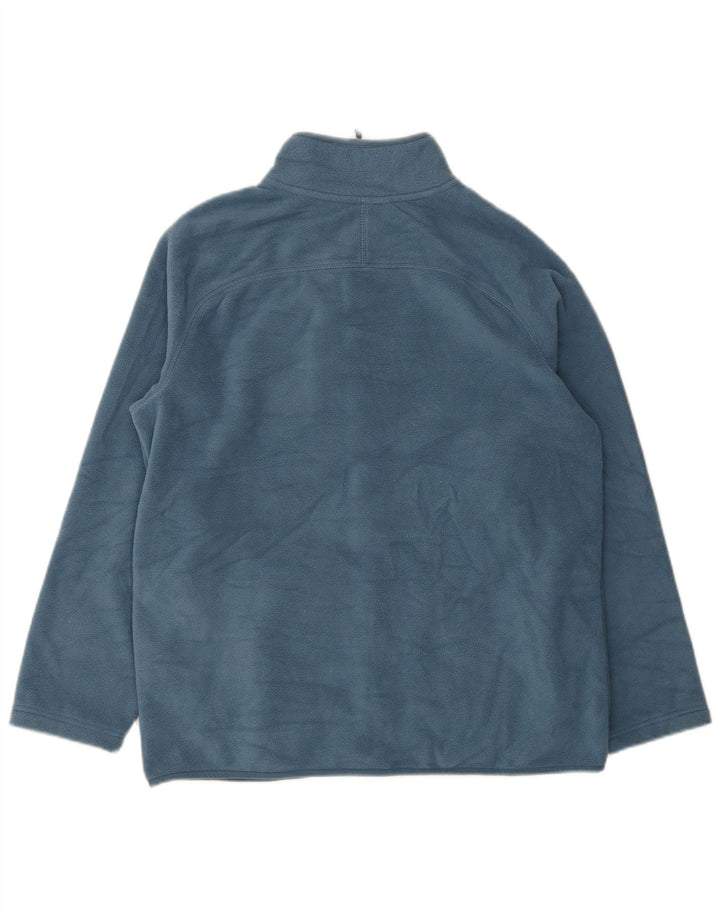Marks & Spencer Ανδρικό Fleece Jacket UK 38 Medium Blue Polyester