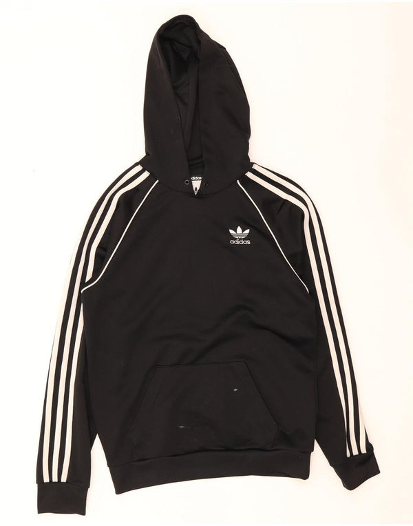 Adidas Ανδρικό Hoodie Jumper XS Μαύρο Πολυεστέρας